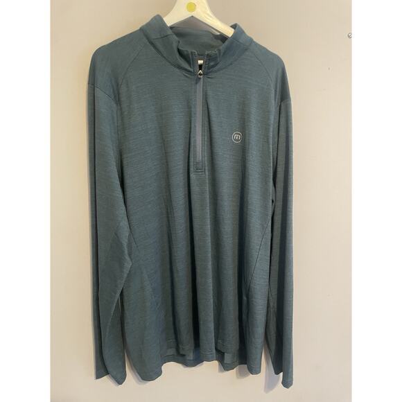 TRAVISMATHEW MENS FRESH ENERGY 1/4 ZIP GOLF PULLOVER‎ SIZE 2XL - Picture 2 of 10